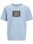 Jjhudson Tee Ss Crew Açık Mavi Erkek T-Shirt 12268477 3