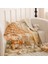 1 Piece 6-Layer Cotton Digital Printed Cartoon Summer Blanket 100X100CM Beige1 (Yurt Dışından) 5