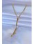 316L Çelik Gold Renk Asansör Model Kadın Kolye - TJ-BKO7467 2
