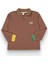 Erkek Çocuk Ayakkabı Desen Yakalı Sweatshirt 1