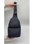 Unisex Krinkıl Su Geçirmez Modern Body Bag Çapraz Omuz Çantası 3300 Siyah 1