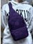 Unisex Krinkıl Su Geçirmez Modern Body Bag Çapraz Omuz Çantası 3300 Mor 2