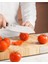 Eğri Santoku Ahşap Saplı Şef Bıçağı - 18cm Paslanmaz Çelik 7