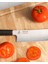Eğri Santoku Ahşap Saplı Şef Bıçağı - 18cm Paslanmaz Çelik 9