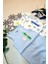 Erkek Çocuk Mavi Hello Baby Yazlık Kolsuz Çıtçtıtlı Body Tulum 2 Adet 3