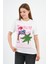 Bisiklet Yaka Baskılı Pamuklu T-Shirt (B23-TS) 4