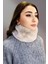 Kadın Vegan Kürk Boyunluk Bandana 2