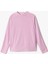 Modal Kumaş Rahat Kesim Uzun Kollu Bisiklet Yaka Kadın Basic Sweatshirt 1
