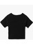 Büzgülü Slim Fit V Yaka Kısa Kollu Crop Tişört 4