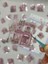 Romantic Flower House Ev Temalı Pembe 40 Adet Pet Sticker Set/ Çıkartma/etiket/bullet Journal 2