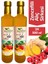 Zencefilli Alıç Sirkesi 500 ml 2'li Paket - Organik Doğal Fermente 1