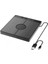 DVD Yazıcı Okuyucu 7 Girişli Çok Fonksiyonlu Oyun Film Video USB Type-C Sd Kart Girişli Windovs Mac ve Laoptop Uyumlu 1