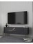 RETROLP5CT Tv Sehpası ANTRASİT-ALTIN 2