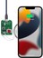 Kablosuz Şarj Modülü Type C 15W Qi 9V 1.5A Mobil Akıllı Telefon Oyuncak Pil Şarj Transmiter Samsung Apple 5125-FA 2