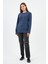 Bisiklet Yaka Likralı Uzun Kollu Kaşkorse Sweatshirt (WK25588) 2