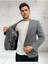 Gri Erkek Blazer Spor CEKET-1605 5