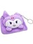 Kuromi Peluş Cüzdan& Anahtarlık 2