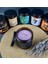 Stworkshop Lavender: Hediyelik Özel Tasarım Lavanta Kokulu Mum, Amber Renk Kavanoz Büyük Kokulu Mum 100% Vegan Soya Wax Mumu Naturel El Yapımı 2