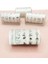 Gümüş Yaldızlı Vintage Washi Tape Bant Yapışkanlı Maskeleme Kağıdı 6 Lı - Kalp Çiçek 1