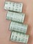 Gümüş Yaldızlı Vintage Washi Tape Bant Yapışkanlı Maskeleme Kağıdı 6 Lı - Kalp Çiçek 3