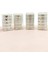 Gümüş Yaldızlı Vintage Washi Tape Bant Yapışkanlı Maskeleme Kağıdı 6 Lı - Kalp Çiçek 4