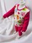 Pijama, Kız Için Pijama, Uzun Kollu, Desenli, Pamuklu Kız Çocuk Pijama Takımı 4