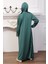Kız Çocuk Başörtülü Namaz Elbisesi 2