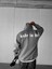 Erkek Oversize Made In Hell Baskılı Premium Kapüşonlu Sweatshirt Gri 4