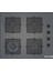 Ankastre Gri 3 Lü Set 308 (HBF512BH1T-POP6C9P30O-DWK66PJ70T) 3