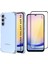 Samsung Galaxy A25 Uyumlu Köşe Dolgulu Anti Shock Telefon Kılıfı ve 5d Kırılmaz Cam Ekran Koruyucu 1