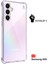 Samsung Galaxy A55 Uyumlu Köşe Dolgulu Anti Shock Telefon Kılıfı ve Kırılmaz Cam Ekran Koruyucu 2
