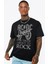 Top Rock Acdc Siyah Oversize Erkek Tshirt 1