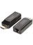 Mini HDMI Sinyal Uzatma Cihazı, Alıcı (Receiver) ve Verici (Transmitter) Birim dahil, 50 metre, güç beslemesi için USB kablo kullanır 1