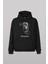 Rottweiler Dog Köpek Baskılı Siyah Kapüşonlu Hoodie Sweat 1