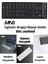 MAP01 Arapça Klavye Sticker/Kaliteli Pvc-3 Adet/Arapça Klavye Etiketi-notebook Pc Uymlu Klavye Sticker Tuş Takımı Arapça 4