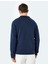Slogan Işlemeli Pamuk Karışımlı Dikiş Detaylı Yarım Fermuarlı Sweatshirt 4