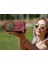 Balon Tutan Kız Figürlü Büyük Cüzdan Etnik Bohem Retro Vintage Style - Bordo 2
