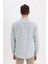 Modern Fit Polo Yaka Basic Düz Uzun Kollu Gömlek E5045AX25SM 5