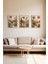 Gerçek Ahşap Çerçeveli 3 Parça 3D Poster Tablo Seti - ERSY3SET10 1