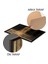 3 Parça Siyah Çerçeve Görünümlü Mdf Poster Tablo Seti - Set 3 2