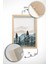 Gerçek Ahşap Çerçeveli 3 Parça 3D Poster Tablo Seti - ERSY3SET17 5