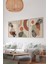 Gerçek Ahşap Çerçeveli 3 Parça 3D Poster Tablo Seti - ERSY3SET21 1