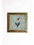 Masif Ahşap Çerçeveli Taş Tablo Pano 16 x 16 cm - Ebru Sanatı 3 2
