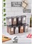Evan 12'li 24 Parça Kare Erzak ve Bakliyat Saklama Kabı Seti 12X(1200 Ml)Etiketli 1