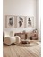 Gerçek Ahşap Çerçeveli 3 Parça 3D Poster Tablo Seti - 3DARTSOHOSET59 1