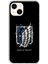 Apple iPhone 15 Uyumlu Şeffaf Kılıf Attack On Titan Tasarımlı 1 1