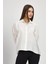 4316A Oversize Klasik Gömlek Beyaz 4
