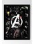 Avengers Çerçeveli Tablo - Yenilmezler Marvel Poster Tablo 1
