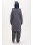 Tunik Pantolon Ikili Takım 0565-01 Gri 5