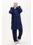 Kapüşonlu Tunik Pantolon Ikili Takım 0567-05 Saks 1